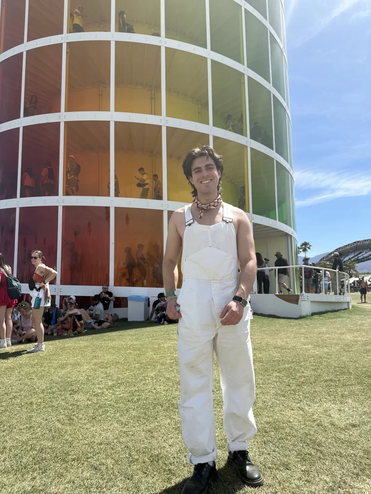 Lorenzo Scaturchio at Coachella