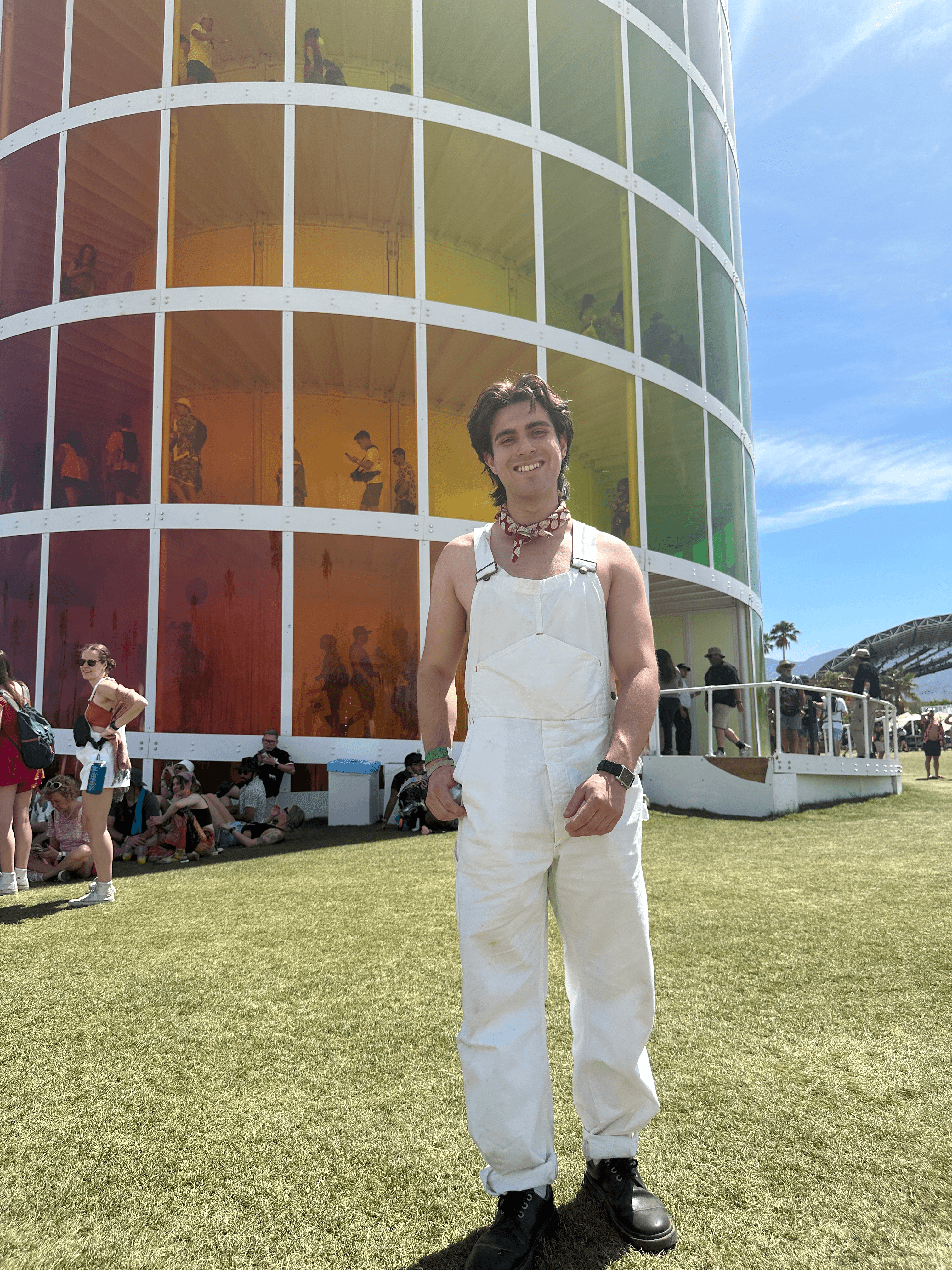 Lorenzo Scaturchio at Coachella